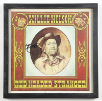 Willie Nelson Signed "Red Headed Stranger" Custom Framed Album Flat (Beckett) at PristineAuction.com