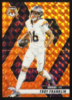 Troy Franklin 2025 Panini Mosaic Mosaic Orange #16 #185/199 at PristineAuction.com