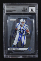 Dwight Freeney Signed 2024 Panini Prizm #127 (BGS | Autograph Graded BGS 10) at PristineAuction.com