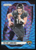 Trevor Lawrence 2024 Panini Prizm Prizms Blue Wave #129 #144/230 at PristineAuction.com