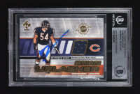 Brian Urlacher Signed 2001 Pacific Private Stock Game Worn Gear #29 (BGS) at PristineAuction.com