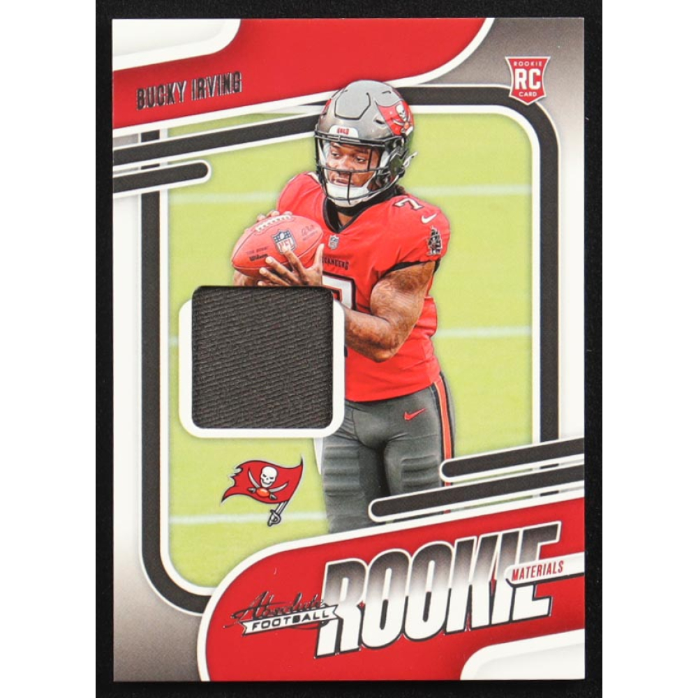 Bucky Irving 2024 Absolute Absolute Rookie Materials #33 RC at PristineAuction.com