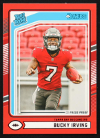 Bucky Irving 2024 Donruss Press Proof Red #301 RR RC at PristineAuction.com