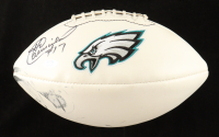 Harold Carmichael Signed Eagles Logo Football (Beckett) at PristineAuction.com