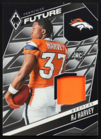 RJ Harvey 2025 Panini Phoenix Franchise Future Material #9 #084/299 RC at PristineAuction.com