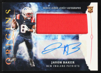 Javon Baker 2024 Panini Origins Rookie Jumbo Jersey Autographs #26 RC at PristineAuction.com