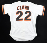 Will Clark Signed Giants Rawlings Authentic Jersey (Beckett) at PristineAuction.com