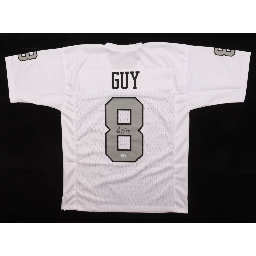 Ray Guy Signed Jersey (Beckett) at PristineAuction.com