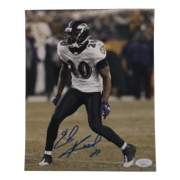 Ed Reed Signed Ravens 8x10 Photo (JSA) at PristineAuction.com