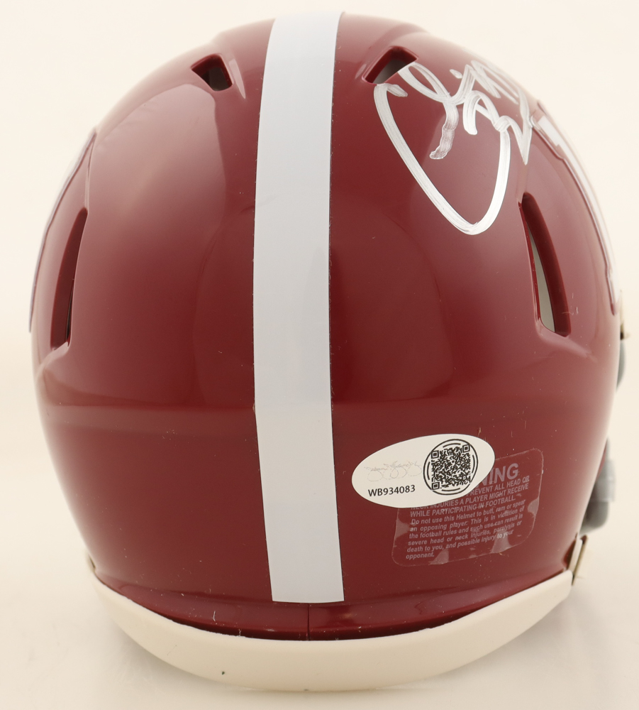 Cornelius Bennett Signed Alabama Crimson Tide Speed Mini Helmet (JSA) at PristineAuction.com Cornelius Bennett Signed Alabama Crimson Tide Speed Mini Helmet (JSA) at PristineAuction.com