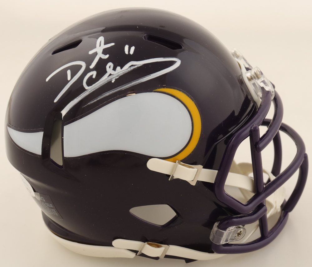 Daunte Culpepper Signed Vikings Speed Mini Helmet (JSA) at PristineAuction.com Daunte Culpepper Signed Vikings Speed Mini Helmet (JSA) at PristineAuction.com