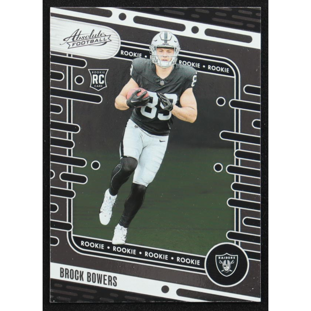 Brock Bowers 2024 Absolute Black #113 RC at PristineAuction.com