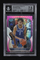 Dereck Lively II 2022-23 Bowman Chrome University Pink Refractors #100 RC (BGS 7.5) at PristineAuction.com