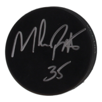 Mike Richter Signed 2002 Team USA Logo Hockey Puck (PSA) at PristineAuction.com