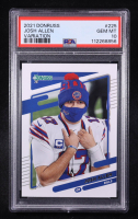 Josh Allen 2021 Donruss #225B VAR (PSA 10) at PristineAuction.com
