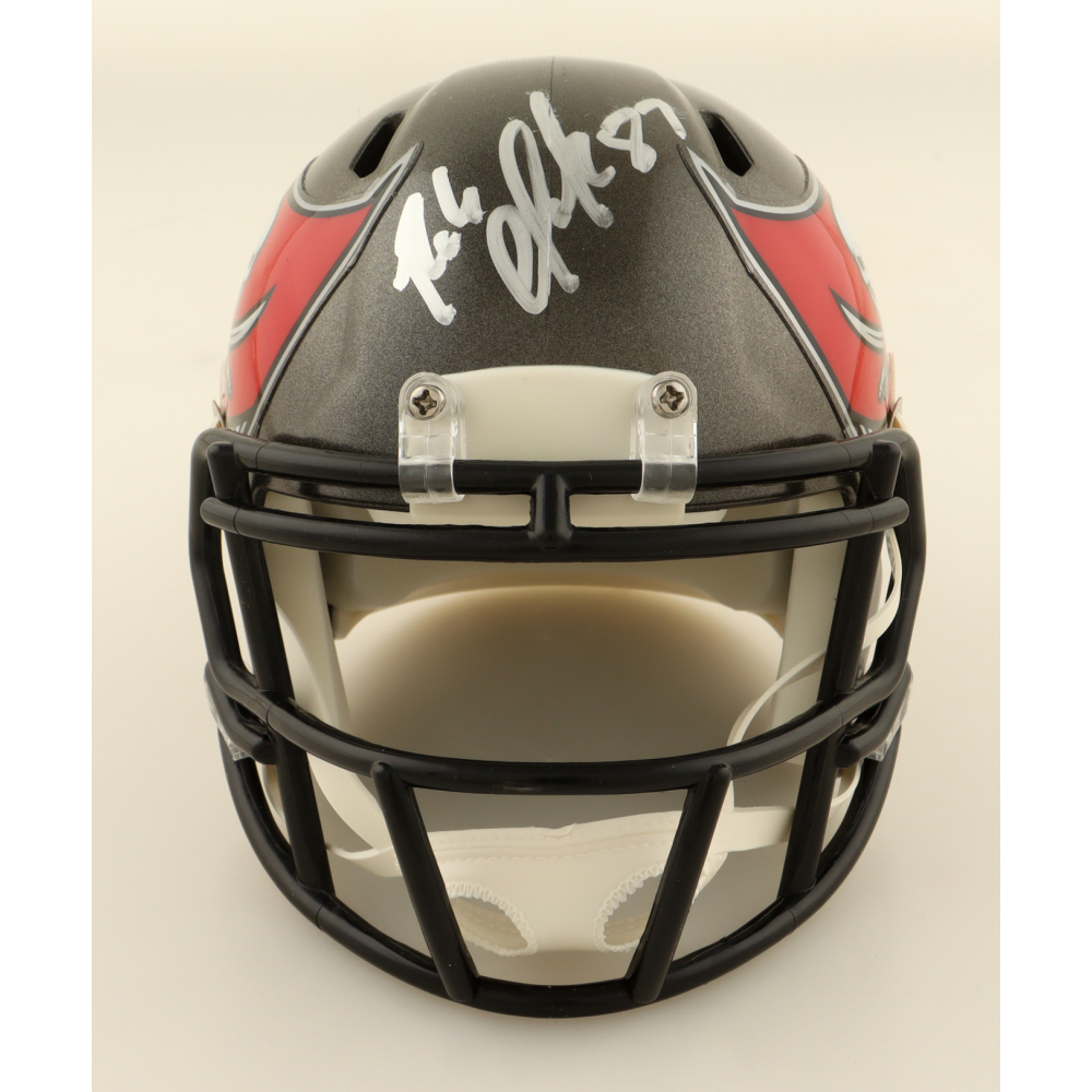 Rob Gronkowski Signed Buccaneers Speed Mini Helmet (Gronkowski) at PristineAuction.com