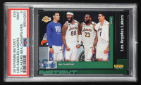 Danny Green / Markieff Morris / LeBron James / Kyle Kuzma 2019-20 Panini Instant Lakers NBA Champions Green #28 #10/10 (PSA 9) at PristineAuction.com