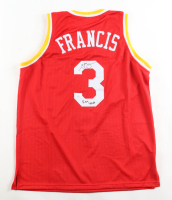 Steve Francis Signed Jersey Inscribed "ROY 99-00" (JSA) at PristineAuction.com