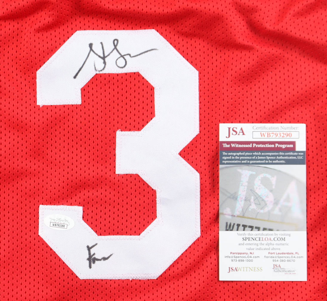 Steve Francis Signed Jersey Inscribed "Franchise" (JSA) at PristineAuction.com Steve Francis Signed Jersey Inscribed "Franchise" (JSA) at PristineAuction.com