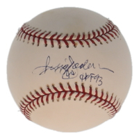 Reggie Jackson Signed OML Baseball Inscribed "HOF 93" (Beckett) at PristineAuction.com