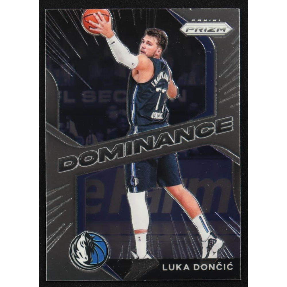 Luka Doncic 2020-21 Panini Prizm Dominance #18 at PristineAuction.com
