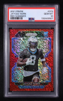 Jaycee Horn 2021 Panini Prizm Prizms Red Shimmer #373 #22/35 RC (PSA 10) at PristineAuction.com