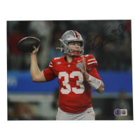 Devin Brown Signed Ohio State Buckeyes 8x10 Photo (Beckett) at PristineAuction.com