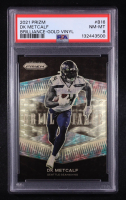 D.K. Metcalf 2021 Panini Prizm Brilliance Prizms Gold Vinyl #16 #4/5 (PSA 8) at PristineAuction.com