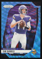 Sam Darnold 2024 Panini Prizm Prizms Blue Wave #185 #008/230 at PristineAuction.com