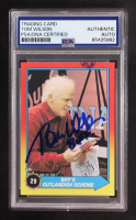 Tom Wilson Signed 1969 Topps Inscribed "Biff" Biff's Outlandish Scheme Back To The Future Part II #29 (PSA) at PristineAuction.com