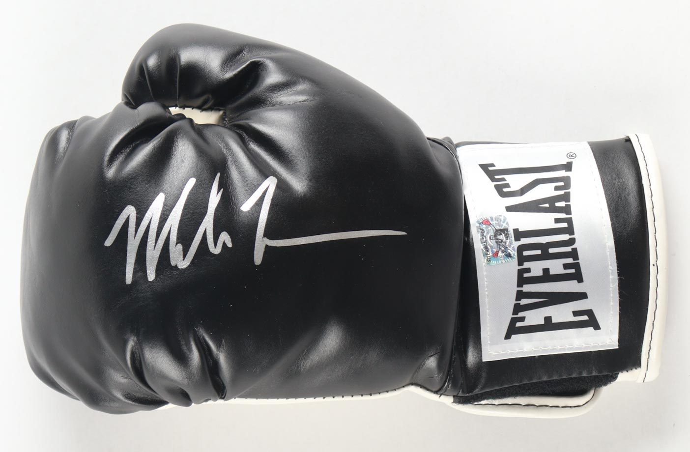 Mike Tyson Signed Everlast Model Boxing Glove with Display Stand (Tyson) at PristineAuction.com Mike Tyson Signed Everlast Model Boxing Glove with Display Stand (Tyson) at PristineAuction.com