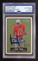 Vince Young Signed 2009 Topps Magic #72 (PSA) at PristineAuction.com