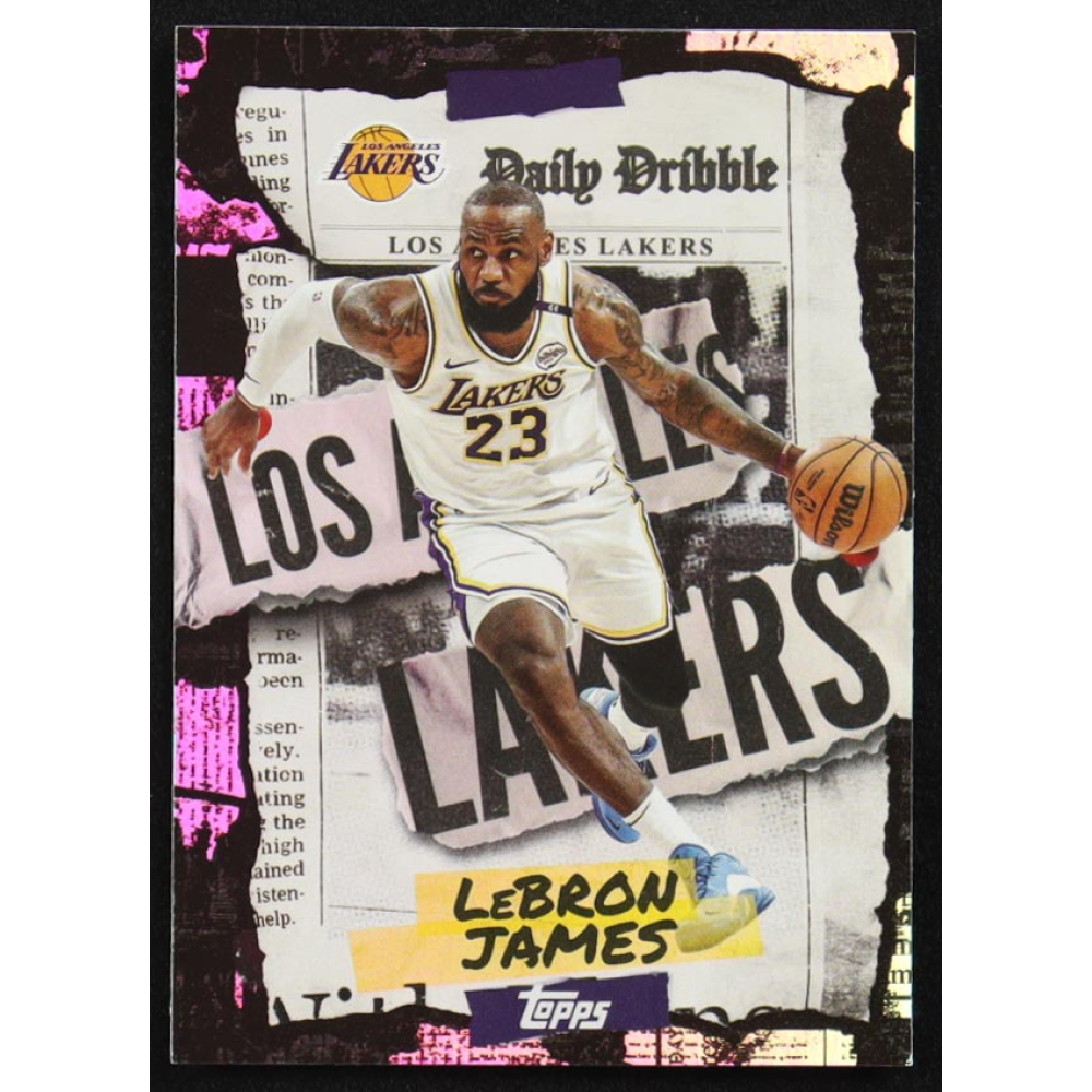 LeBron James 2025-26 Topps The Daily Dribble #DD1 at PristineAuction.com