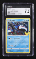 Kyogre 2021 Pokemon Celebrations #003 (CGC 7.5) at PristineAuction.com