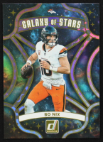 Bo Nix 2025 Donruss Galaxy of Stars Galactic #7 at PristineAuction.com