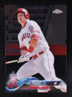 Mike Trout 2018 Topps Chrome #100 at PristineAuction.com