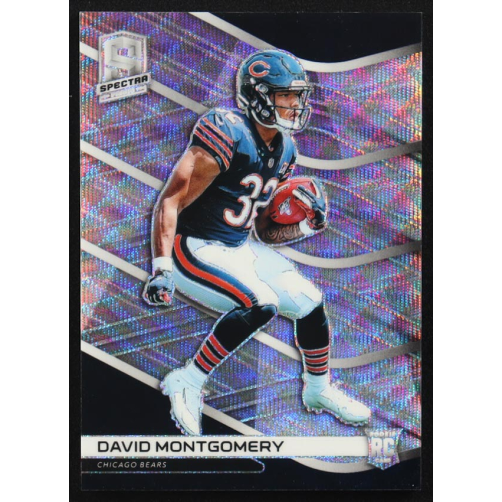 David Montgomery 2019 Panini Spectra Wave #179 RC at PristineAuction.com