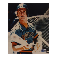 Robin Yount Signed Brewers 8x10 Photo (Beckett) at PristineAuction.com