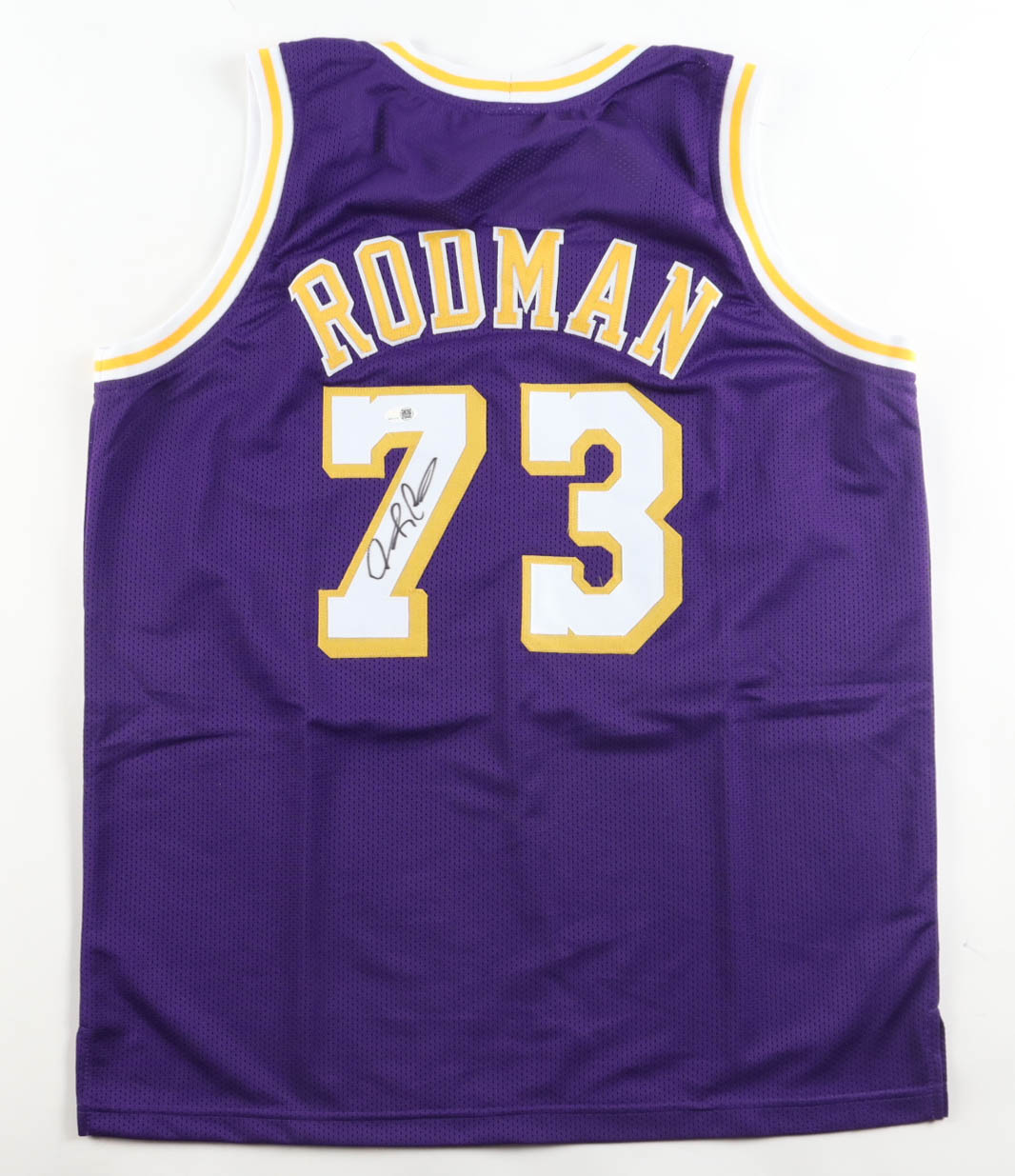 Dennis Rodman Signed Jersey (JSA) at PristineAuction.com Dennis Rodman Signed Jersey (JSA) at PristineAuction.com