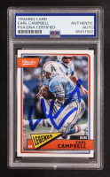 Earl Campbell Signed 2018 Panini Classics Legends #192 (PSA) at PristineAuction.com
