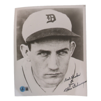 Charlie "Chas" Gehringer Signed Tigers 8x10 Photo Inscribed "Best Wishes" (Beckett) at PristineAuction.com