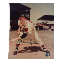 Warren Spahn Signed Braves 8x10 Photo (Beckett) at PristineAuction.com