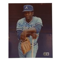 Bob Gibson Signed Braves 8x10 Photo (Beckett) at PristineAuction.com