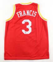 Steve Francis Signed Jersey Inscribed "Franchise" (JSA) at PristineAuction.com