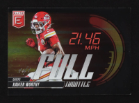 Xavier Worthy 2025 Elite Full Throttle Black #11 #1/1 at PristineAuction.com