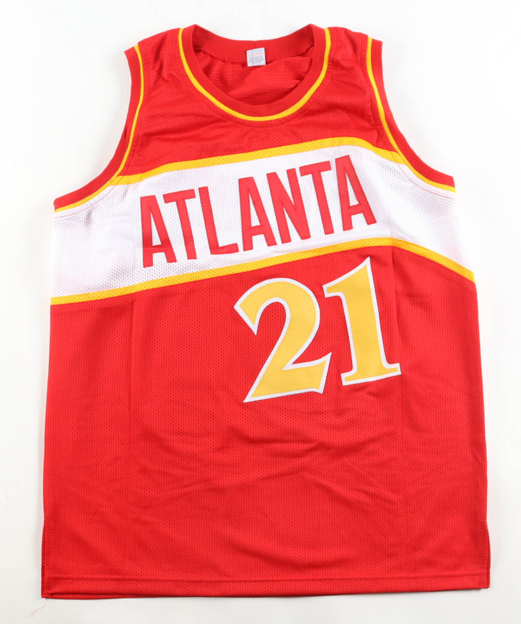 Dominique Wilkins Signed Jersey (JSA) at PristineAuction.com Dominique Wilkins Signed Jersey (JSA) at PristineAuction.com