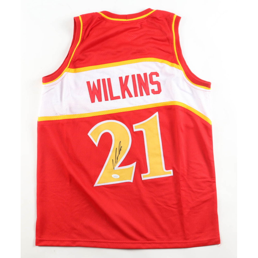 Dominique Wilkins Signed Jersey (JSA) at PristineAuction.com