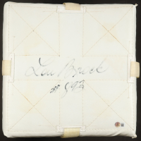 Lou Brock Signed Vintage Rawlings Base Inscribed "#893" (Beckett) at PristineAuction.com