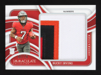 Bucky Irving 2024 Immaculate Collection Rookie Numbers #9 #03/10 RC at PristineAuction.com