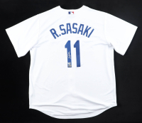 Roki Sasaki Signed Dodgers Nike Authentic Jersey (Fanatics & MLB) at PristineAuction.com